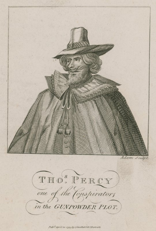 Thomas Percy, en af sammensvorne i Krudtplottet af English School