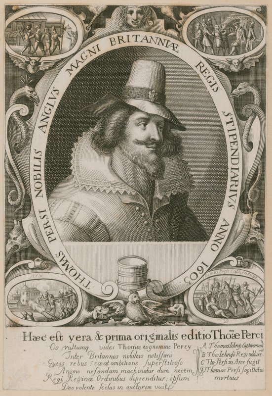 Thomas Percy, en af sammensvorne i Krudtplottet af English School