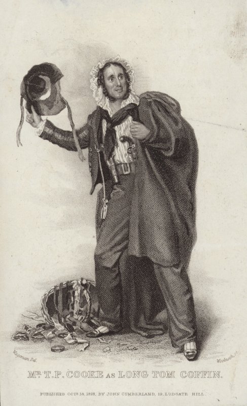 Thomas Potter Cooke som Long Tom Coffin af English School