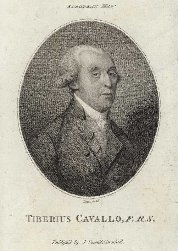 Tiberius Cavallo af English School