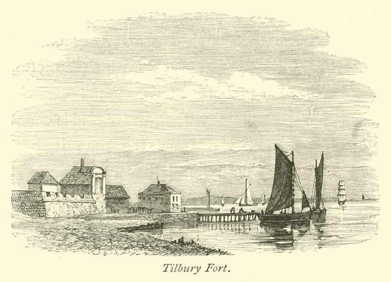 Tilbury Fort  af English School
