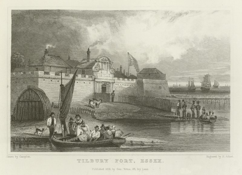 Tilbury Fort, Essex af English School
