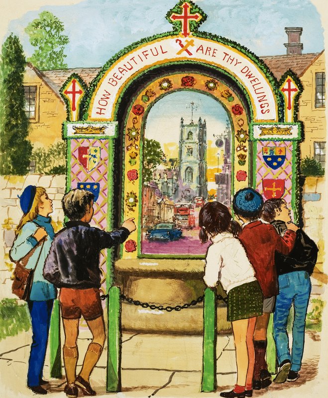 Tissington Well af English School
