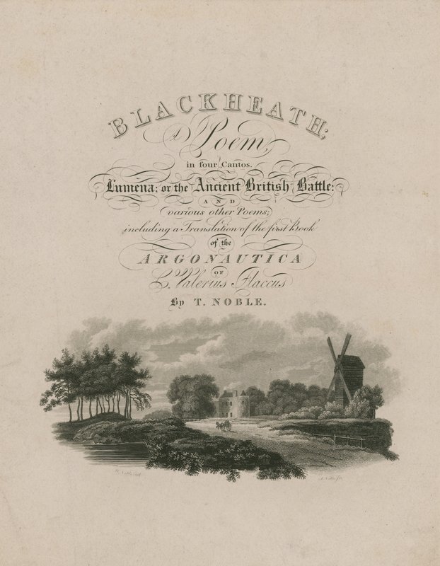 Titelside for Blackheath af English School