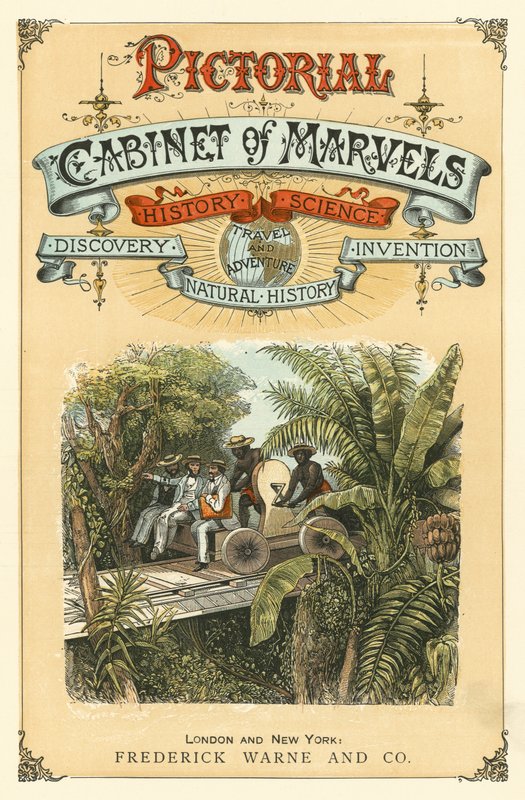 Titelside på The Pictorial Cabinet of Marvels af English School
