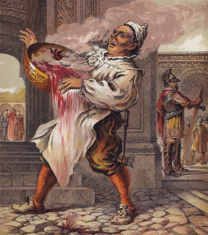 Tom Thumb (farve litho) af English School
