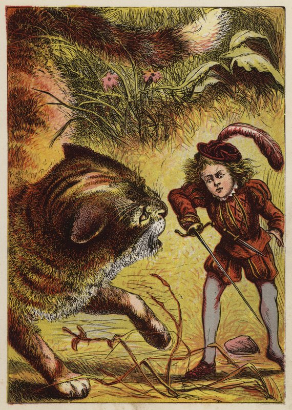 Tom Thumb (farve litho) af English School