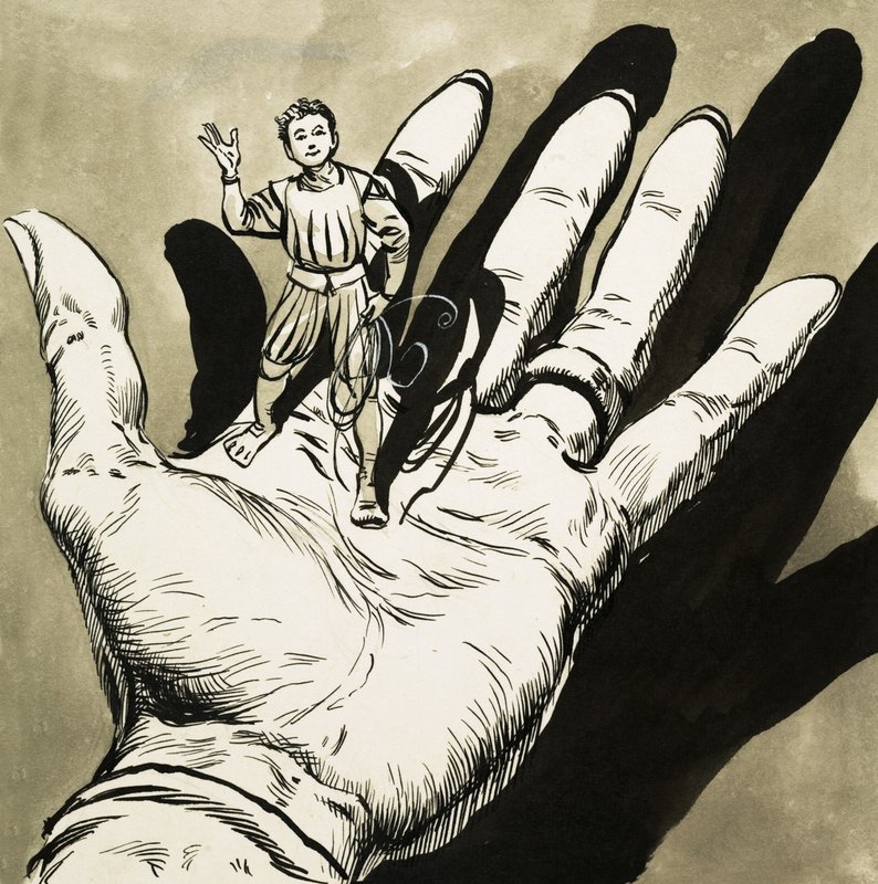 Tommelfinger af English School