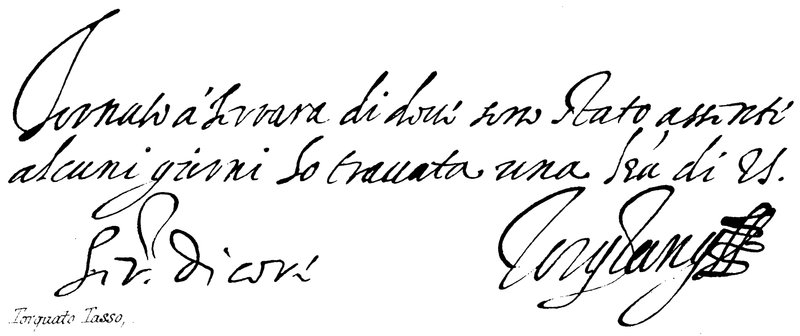 Torquato Tasso af English School