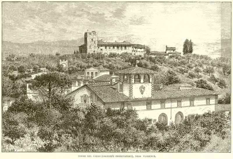 Torre Del Gallo (Galileos Observatorium), nær Firenze af English School