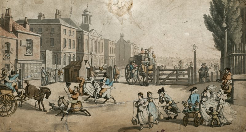 Tottenham Court Road Turnpike af English School