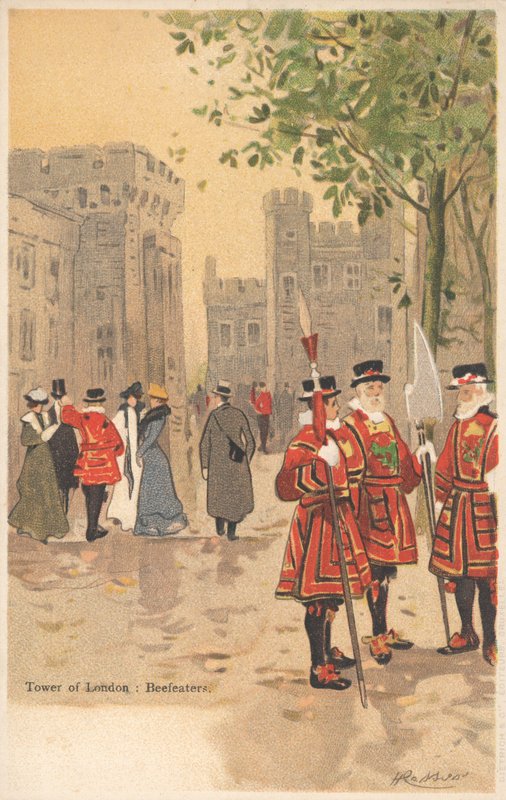 Tower of London, Beefeaters af English School