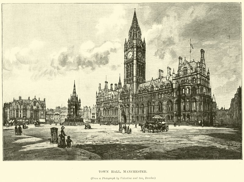 Rådhus, Manchester af English School
