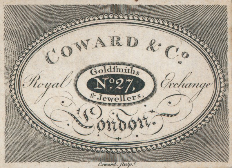 Handelskort, Coward & Co af English School