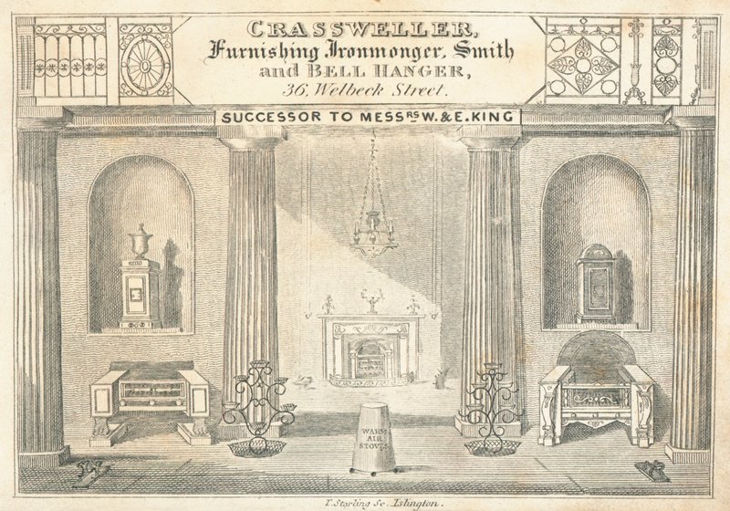 Handelskort, Crassweller af English School