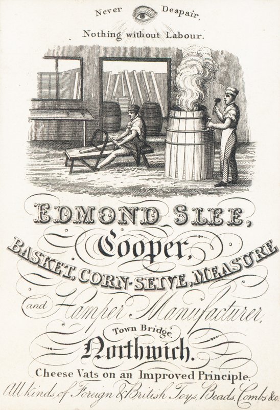 Handelskort, Edmond Slee af English School