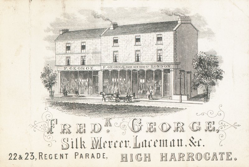 Handelskort, Frederick George, silkemercer og blondemand af English School
