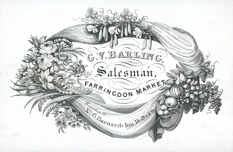 Handelskort, G V Barling af English School