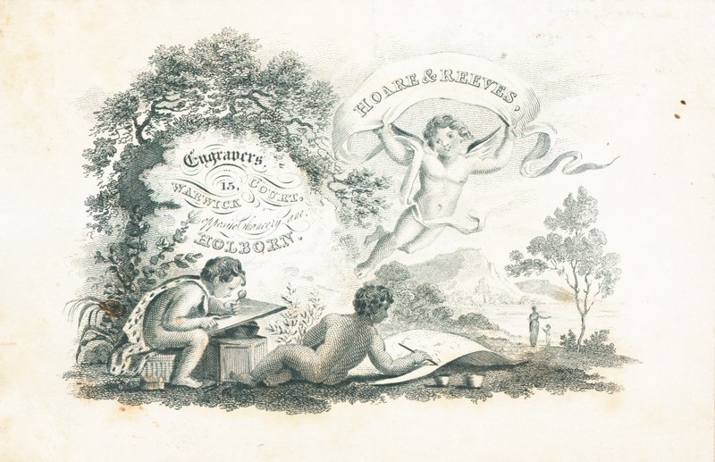 Handelskort, Hoare & Reeves af English School