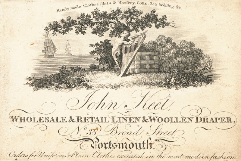 Handelskort, John Keet af English School