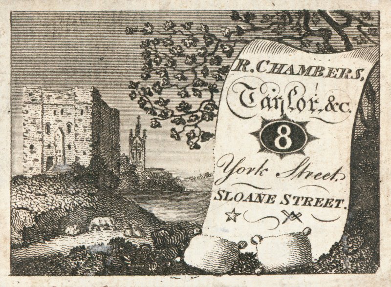 Handelskort, R Chambers af English School