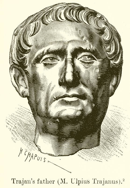 Trajans far (M. Ulpius Trajanus) af English School