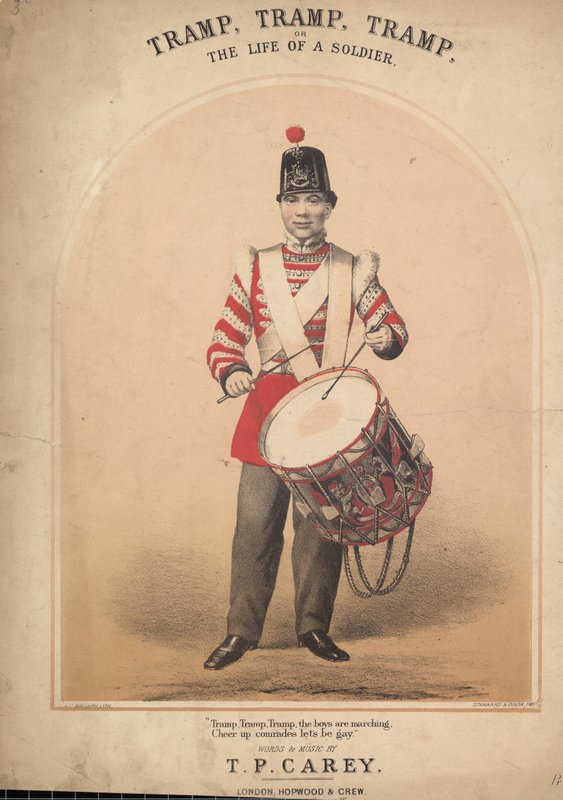 Vagabond, Vagabond, Vagabond eller en soldats liv af English School