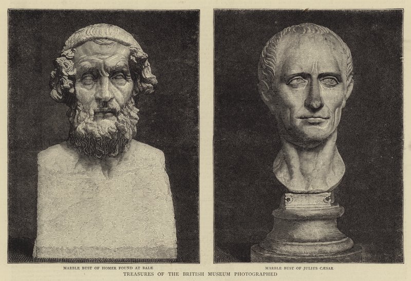 Treasures of the British Museum fotograferet (gravering) af English School