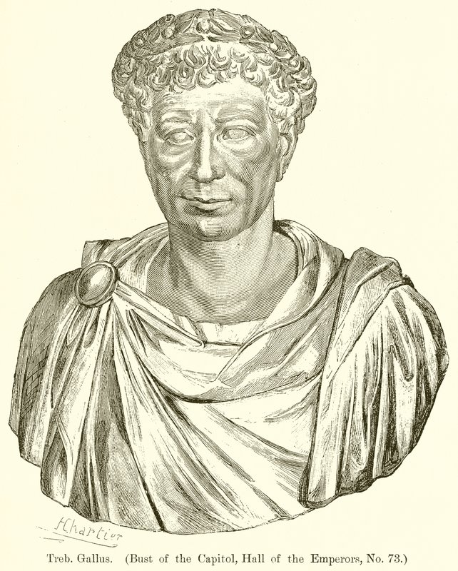 Treb. Gallus. (Buste af Capitol, Kejsernes Hall, nr. 73) af English School