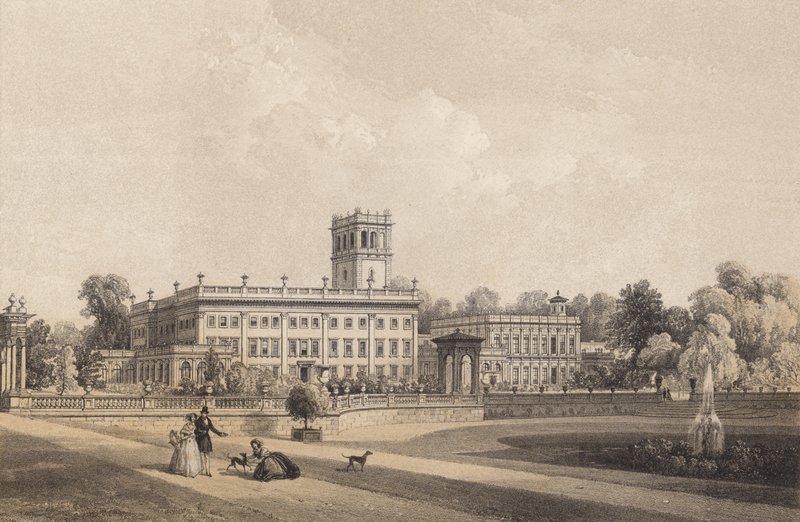 Trentham Hall, Staffordshire af English School