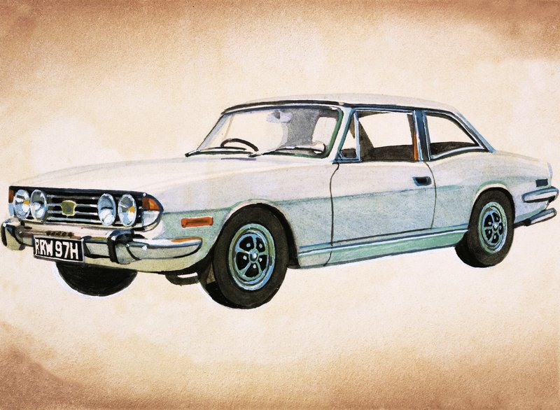 Triumph Stag af English School