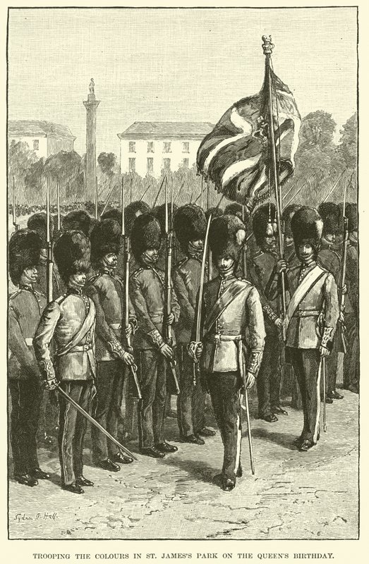 Trooping the Colors i St. James