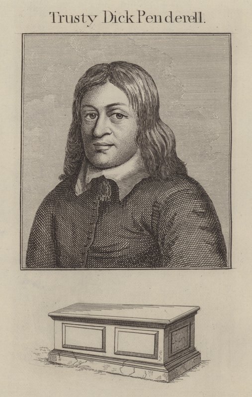 Trofaste Dick Penderell (gravering) af English School