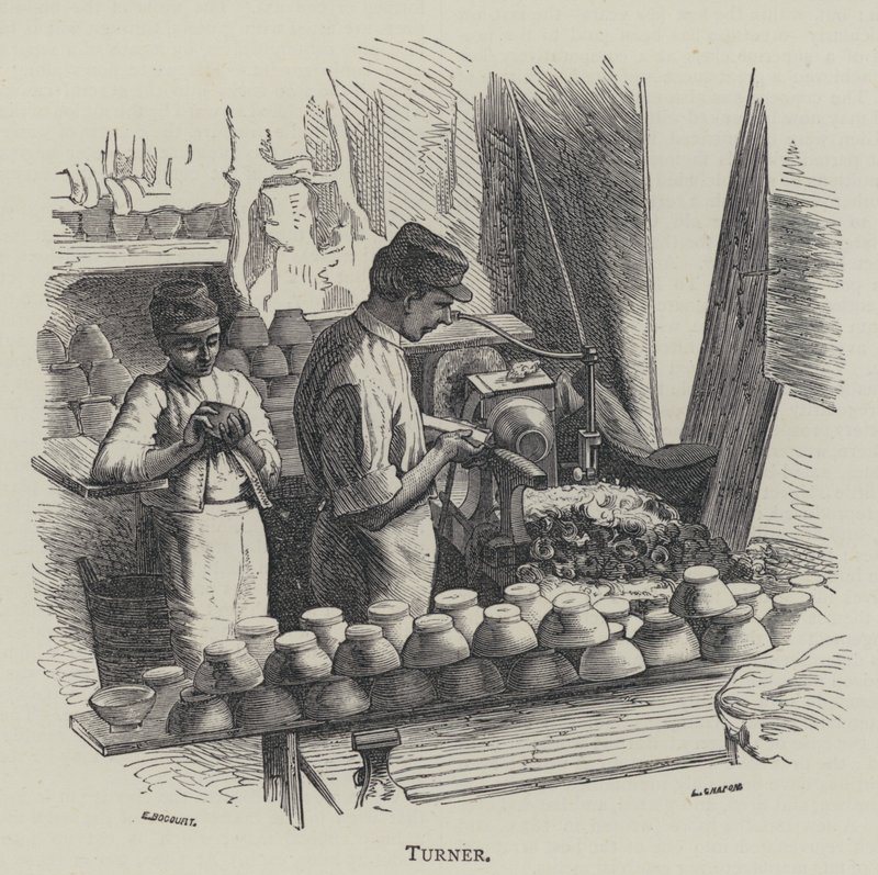 Turner (gravering) af English School
