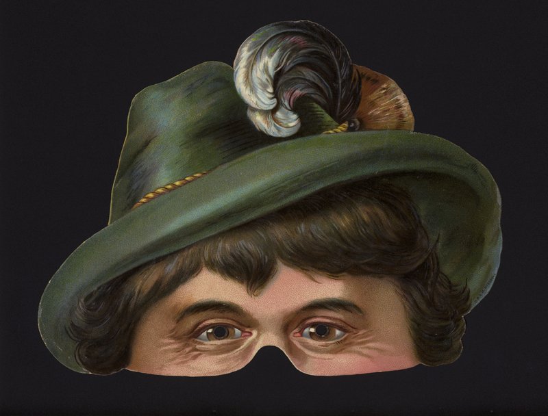 Tyrolsk dreng, victoriansk maske af English School