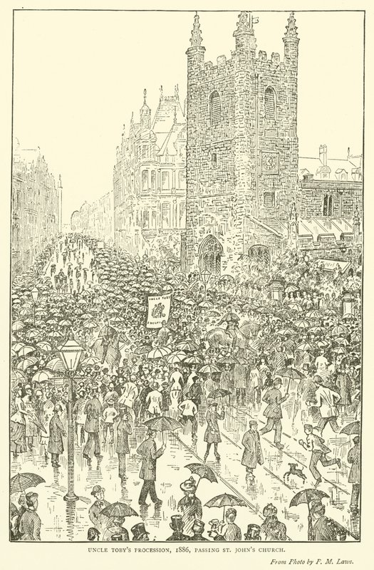 Onkel Tobys procession af English School