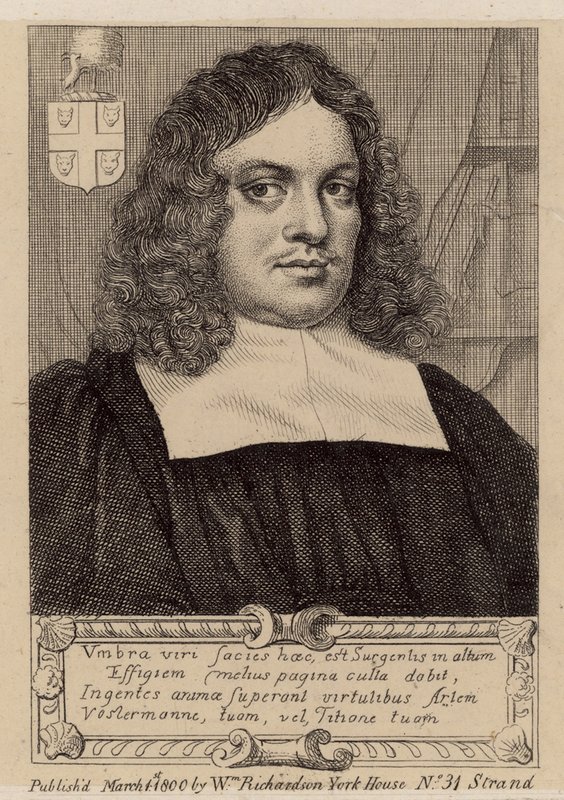 Uidentificeret minister for St James, Clerkenwell, London, i 1665 (Richard Ramjohn?) af English School