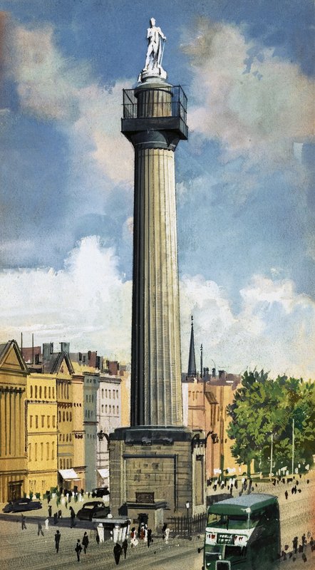 Uidentificeret monument af English School