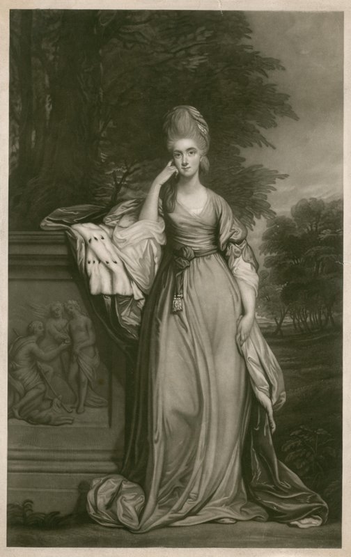 Uidentificeret portræt, muligvis Adelaide, Queen Consort til William IV af English School