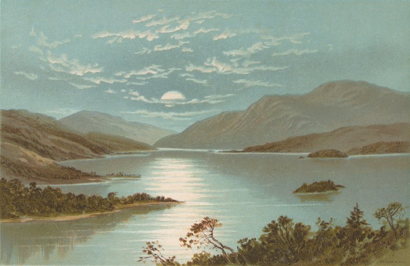 Øvre ende - Loch Lomond af English School