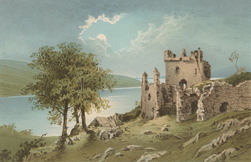 Urquhart Castle - Loch Ness af English School