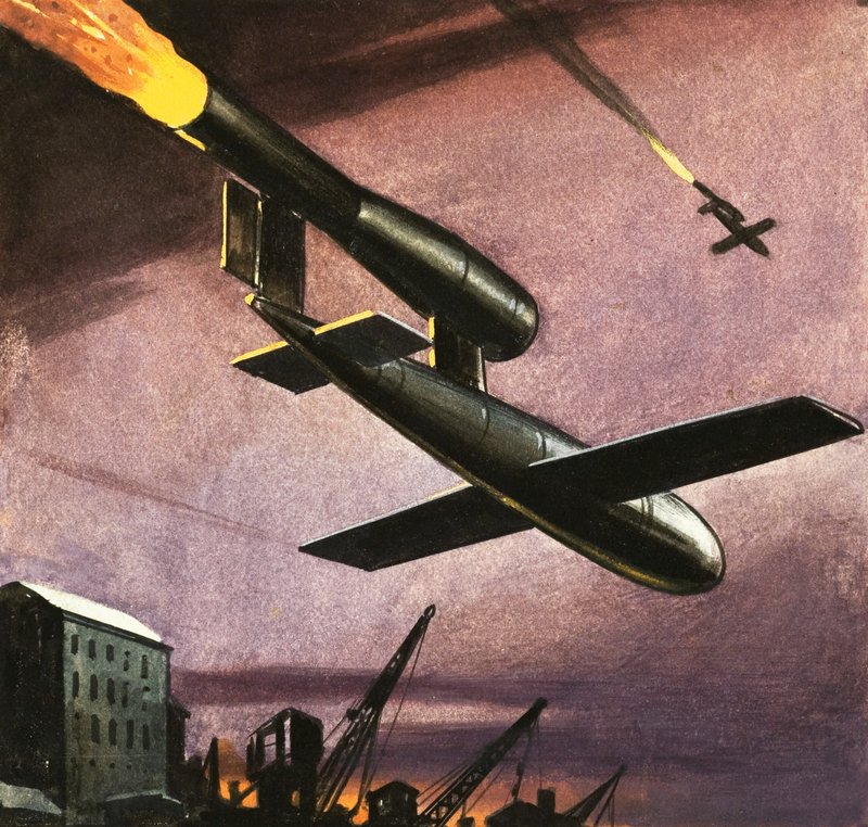 V1 Rocket Doodlebug af English School