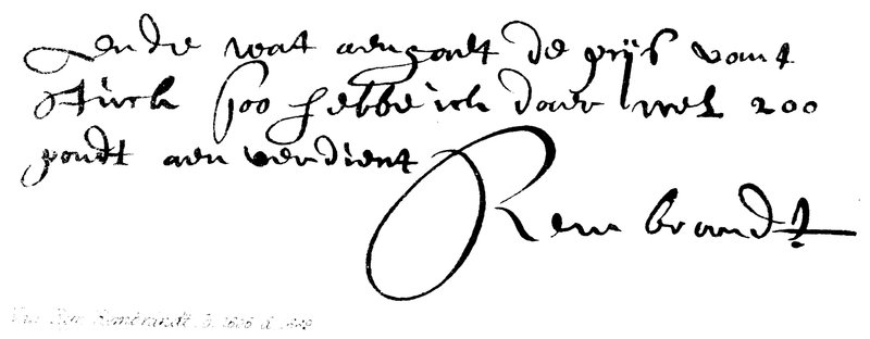 Van Ryn Rembrandt, f 1606, d 1669 af English School