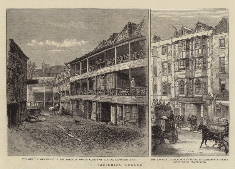 Vanishing London (gravering) af English School