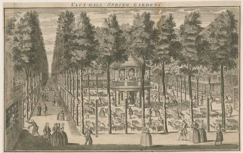 Vauxhall Spring Gardens af English School