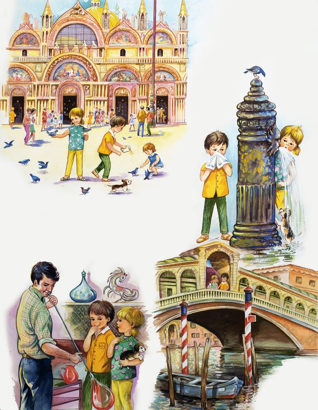 Venedig af English School