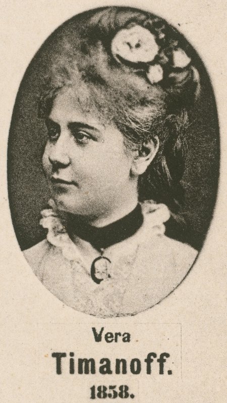 Vera Timanoff (gravering) af English School