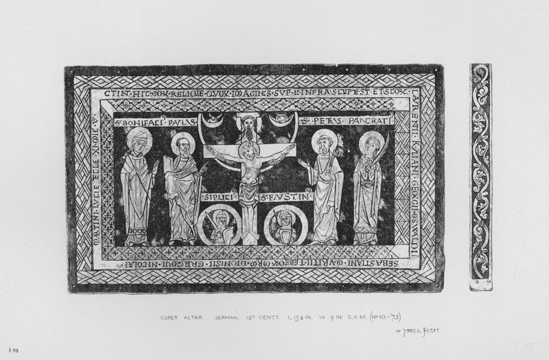 Victoria And Albert Museum: Super Altar, tysk, 1100-tallet af English School