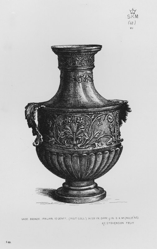 Victoria And Albert Museum: Vase, bronze, italiensk, 1400-tallet af English School