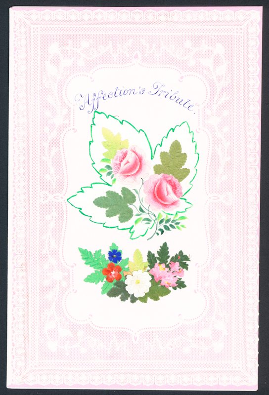 Victoriansk Valentin af English School